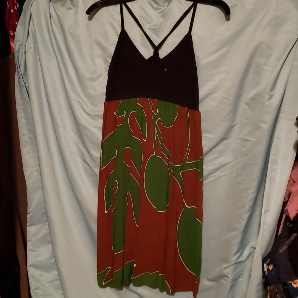 Hawaiian pareo dress